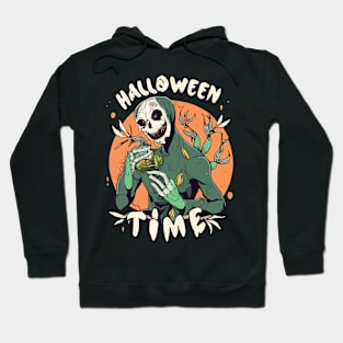 Halloween time but its plant eating zombie Hoodie